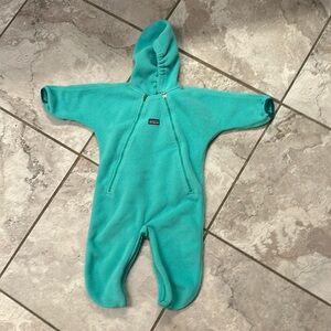 Patagonia fleece bunting (12 months)